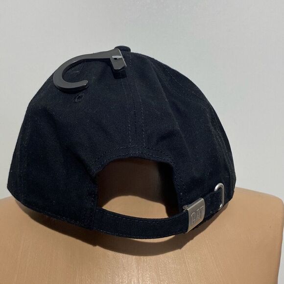 Caterpillar CAT Men's Black Curve Bill Embroidered Strapback Trademark Cap NWOT - Picture 4 of 10